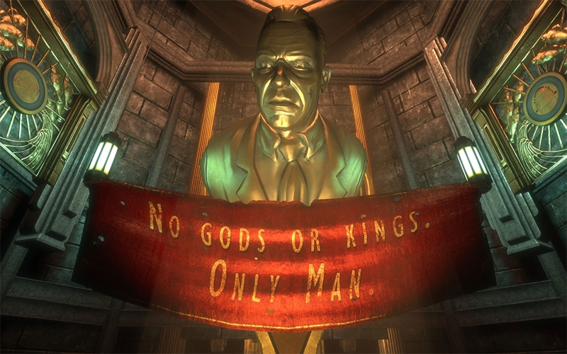 Скриншот из первой части серии (BioShock: The Collection)